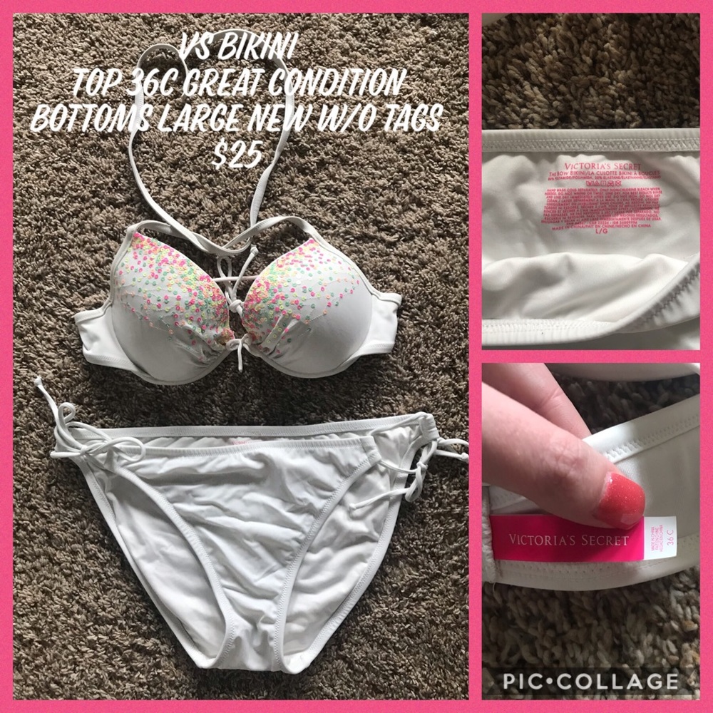SOLD Victoria’s Secret White Bikini